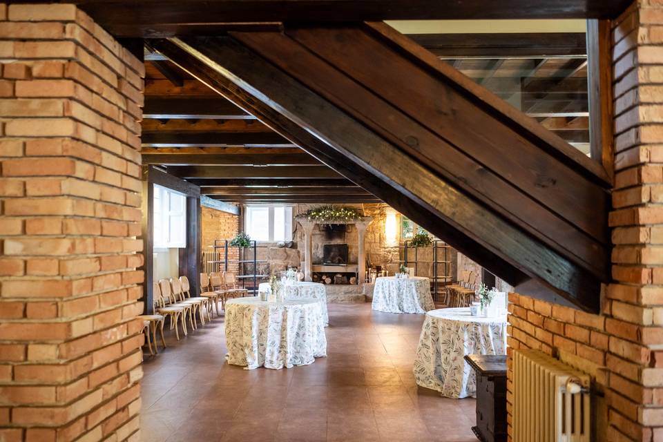 Vista de la Casona