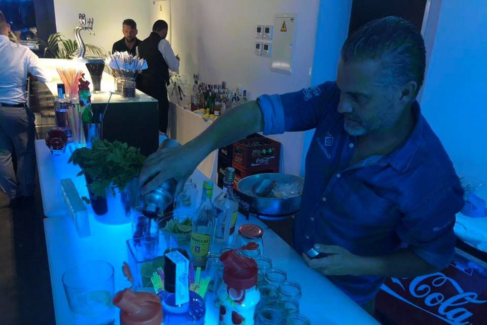 Barra de mojitos