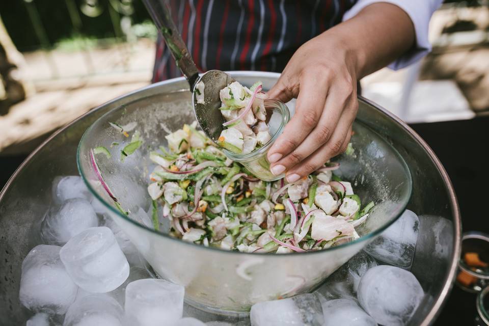 Corner de cevichería