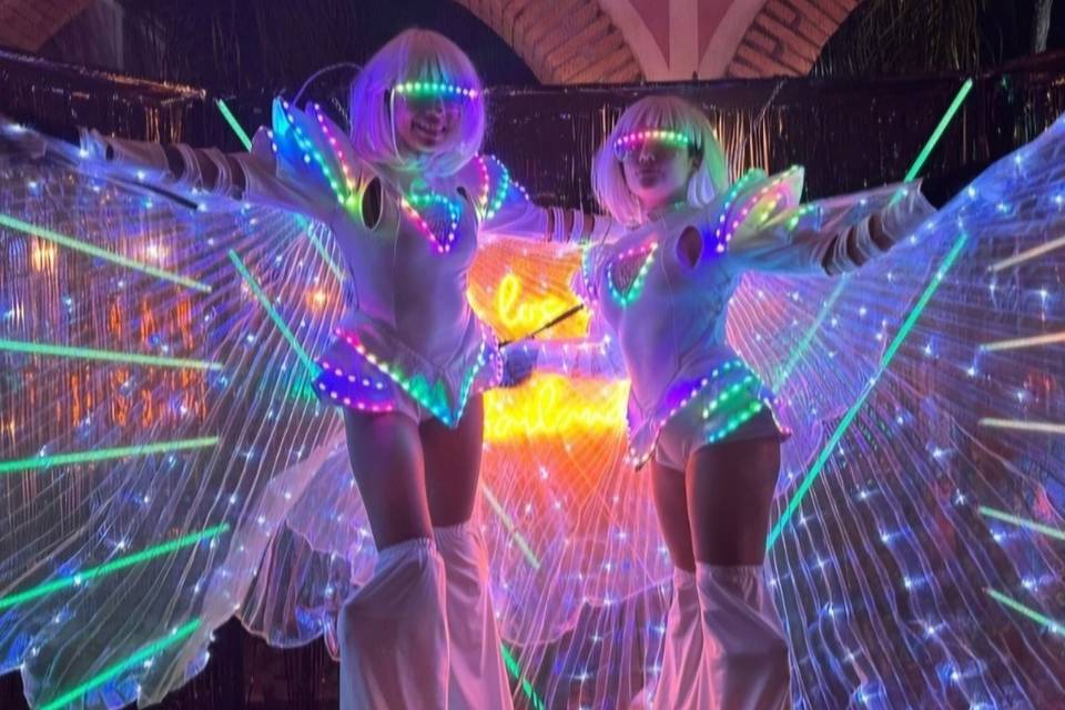 Chicas con alas