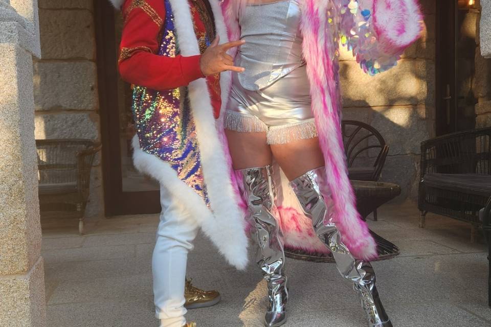 Bad Bunny y karol g