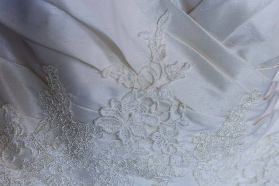 Detalle del vestido