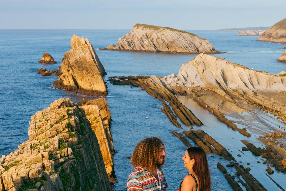 Sesión de preboda en Cantabria