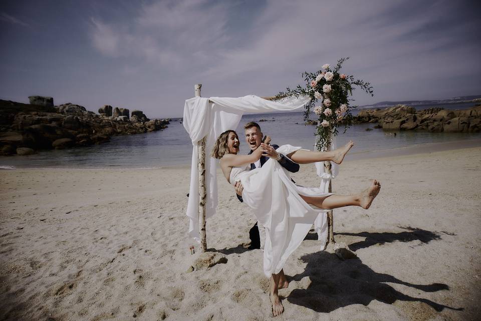 Boda en la playa