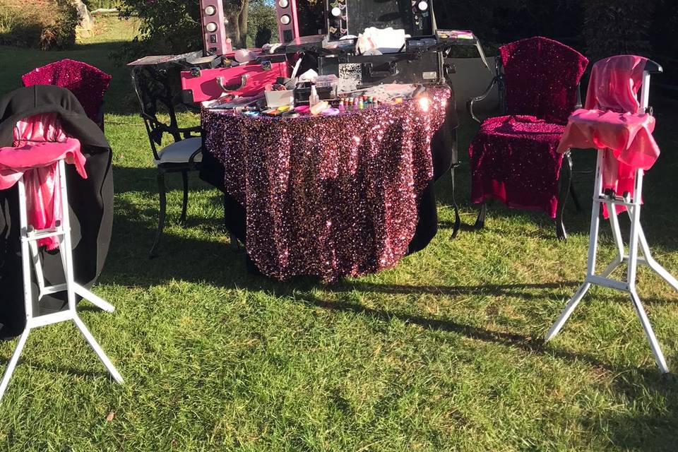 Set up Boda exterior