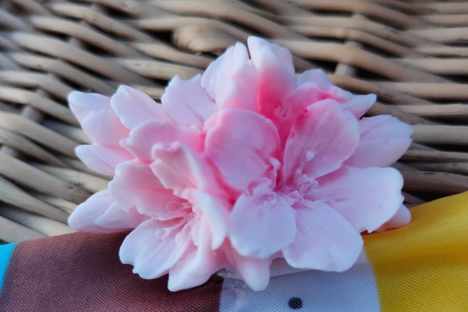 Jabón de flor de almendro rosa