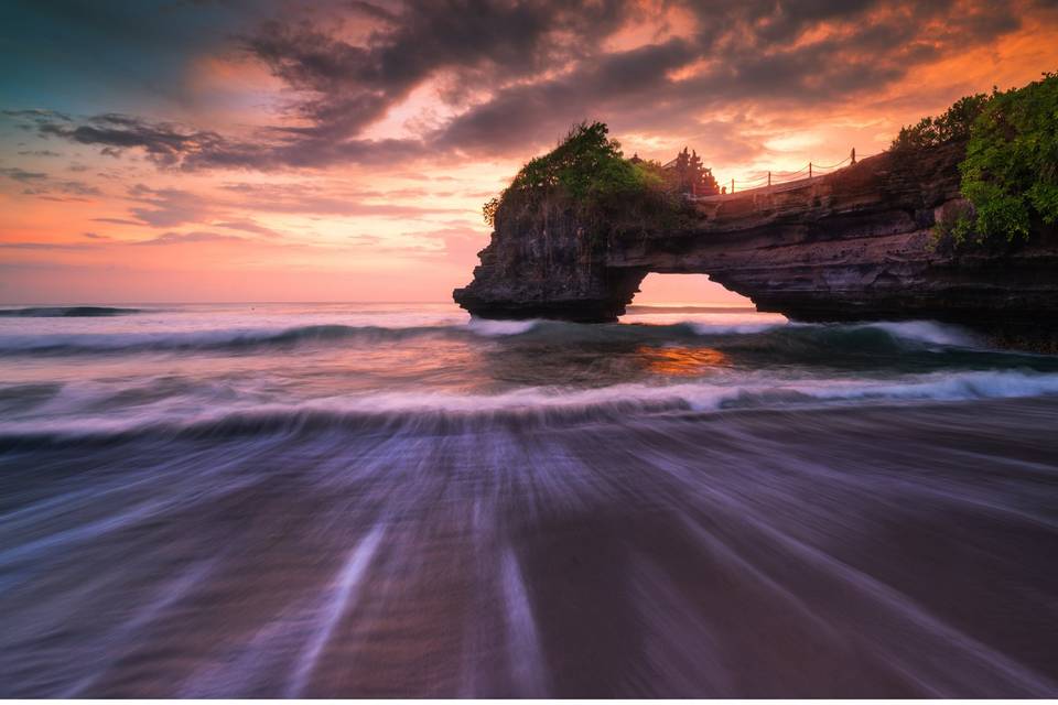 Templo Tanah Lot en Bali