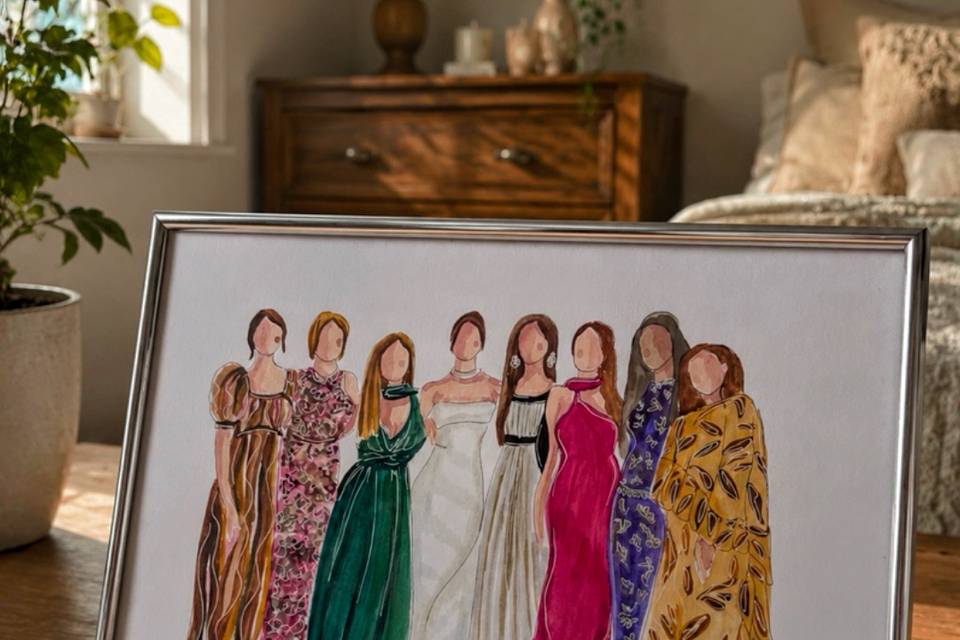 Las amigas de la novia