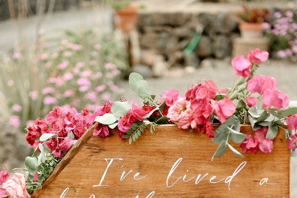 Cartelería de boda