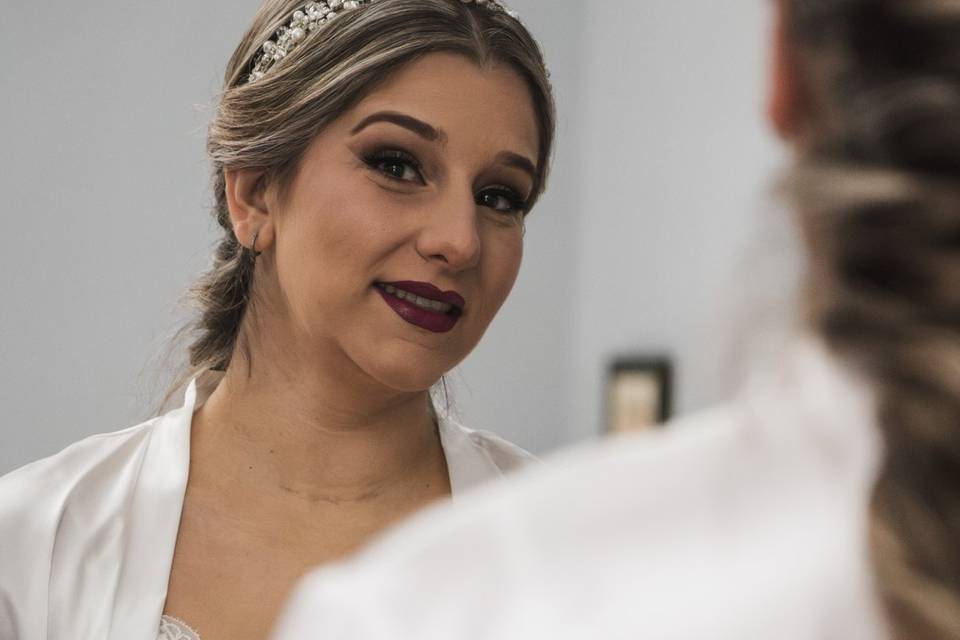 Novia radiante