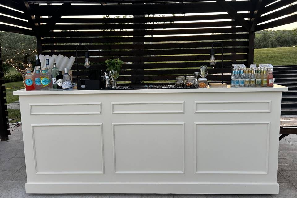 Bar montado y equipado