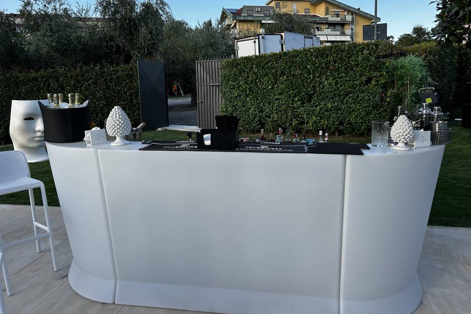 Bar montado y equipado