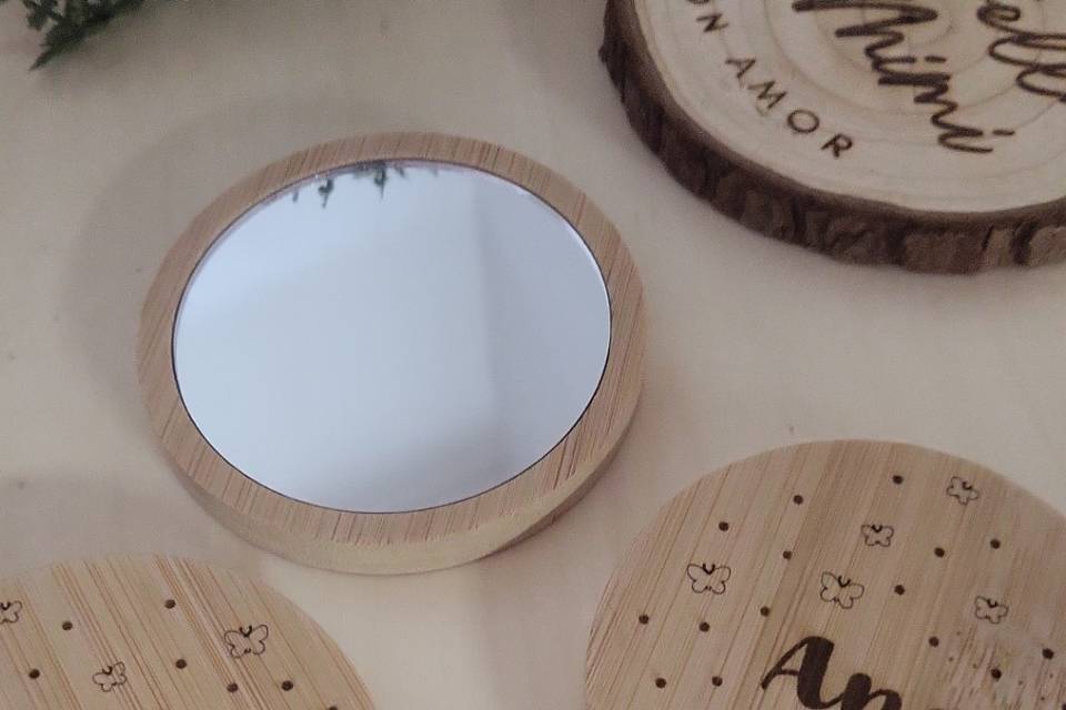 Espejos madera