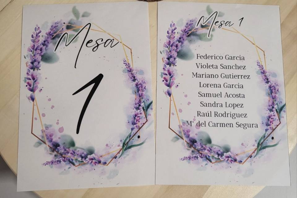 Setting y mesero
