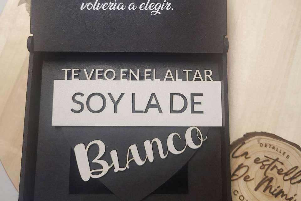 Caja reloj negra