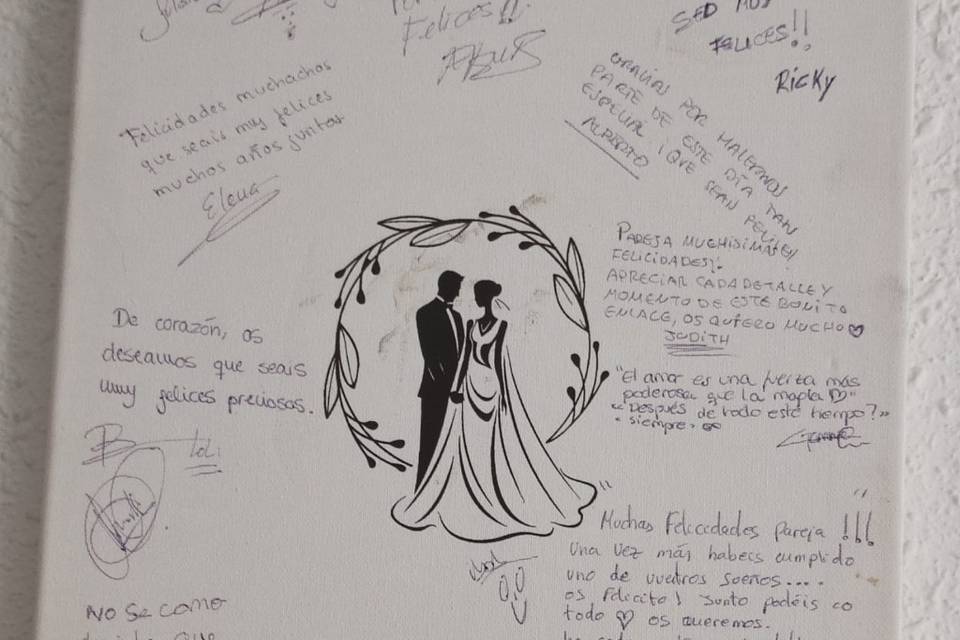 Lienzo firmas