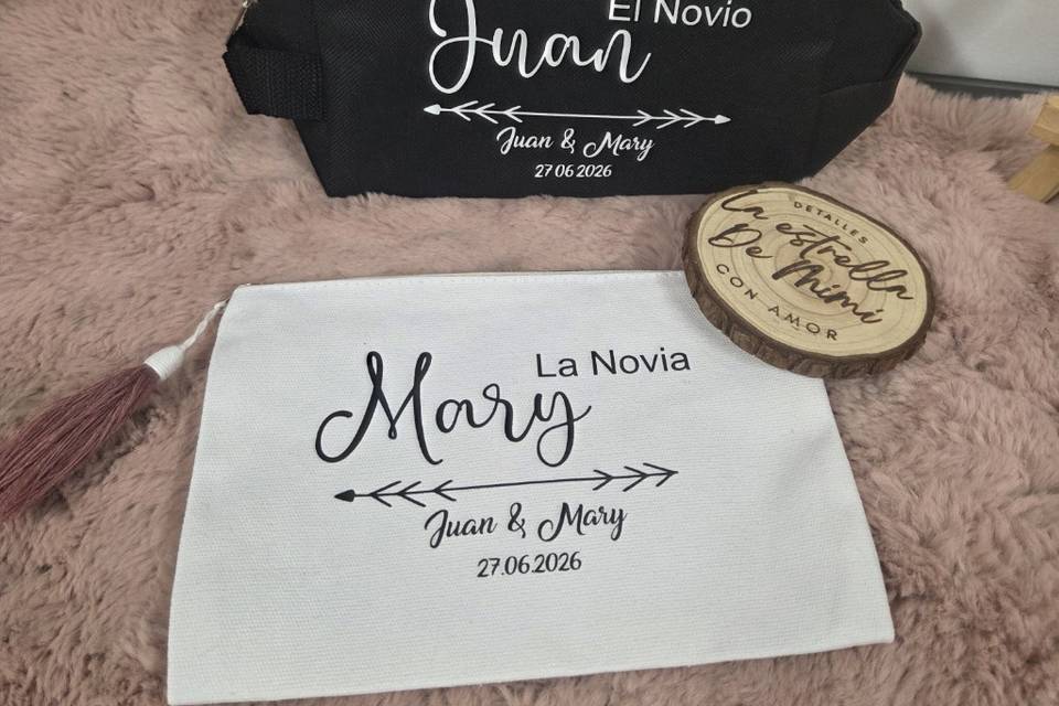 Pack neceseres novios