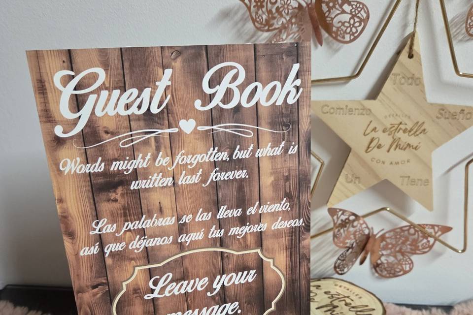 Carteles boda
