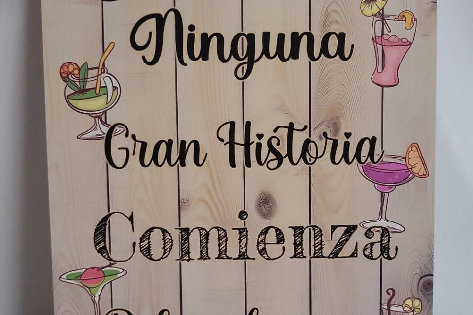 Carteles boda