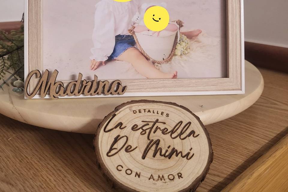 Portafoto madera