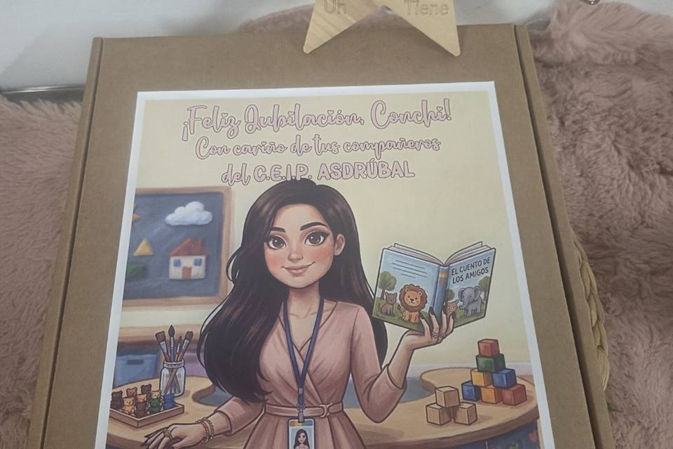 Caja regalo personalizada