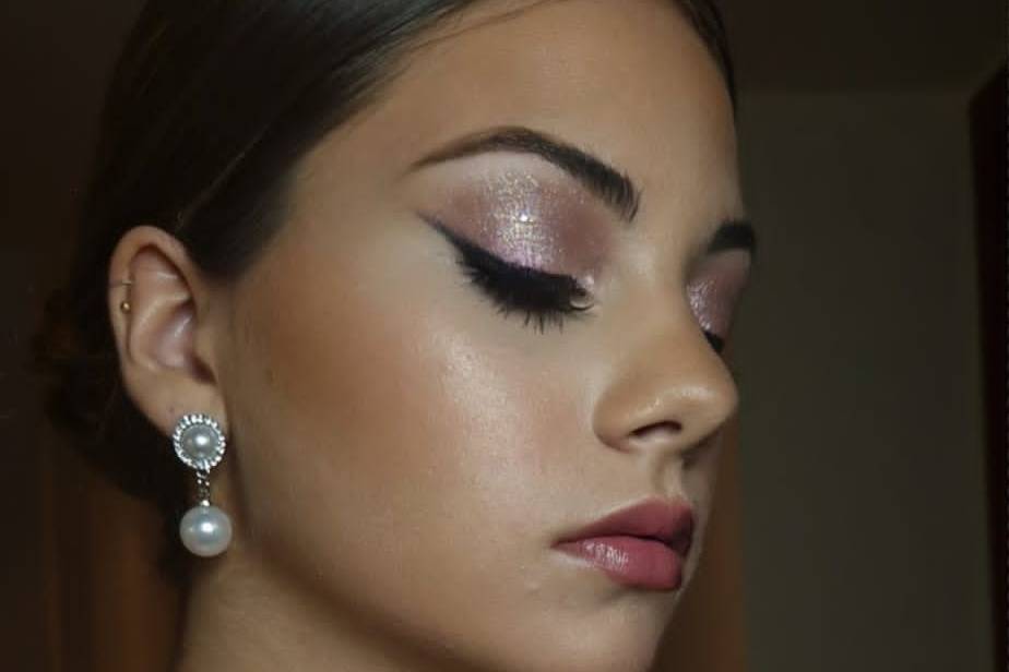 Maquillaje de boda glam