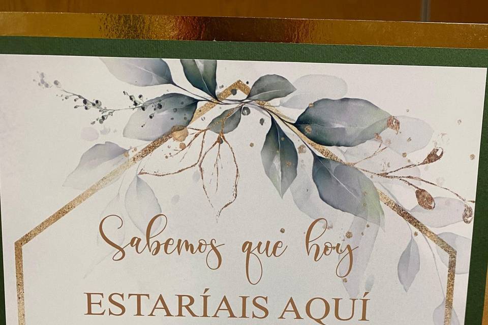 Carteles personalizados