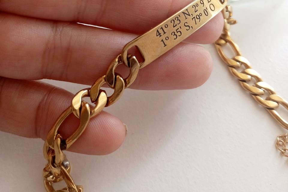 Pulsera Coordenadas