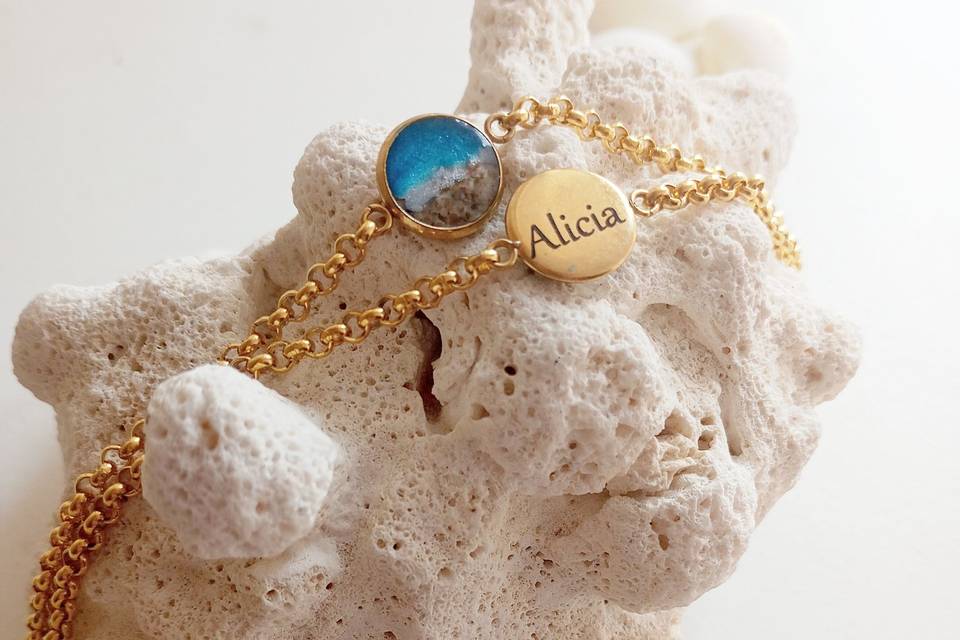 Pulseras Mar con Nombres