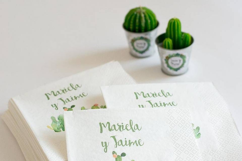 Servilletas personalizadas