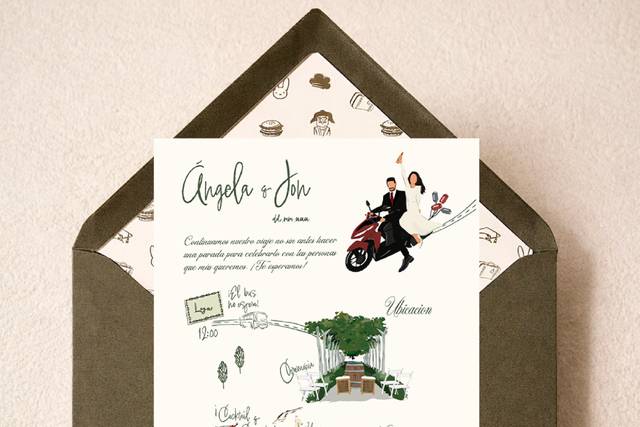 Papelería completa de bodas