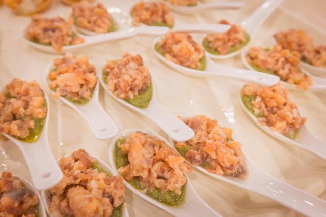 Degustación salmón