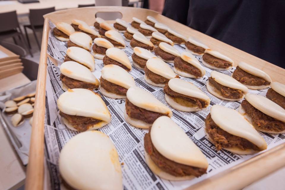 Pan Bao con Pulled Pork