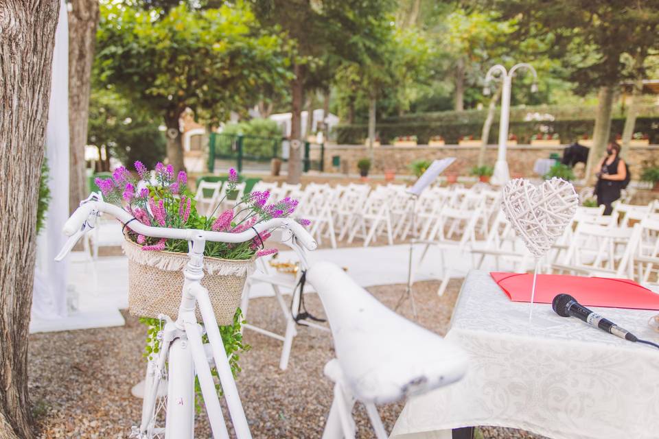 Ceremonia en la naturaleza