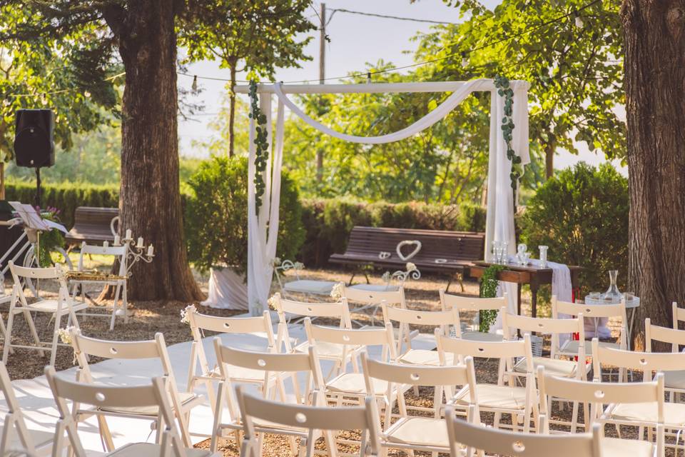 Ceremonia en la naturaleza