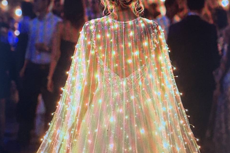 Capa de luces