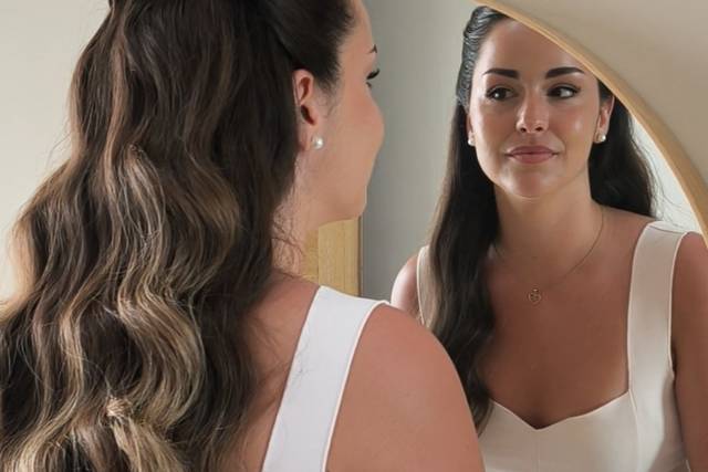 Maquillaje y Semirecogido