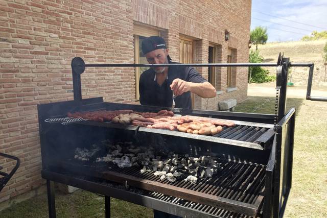 Parrilla y asador