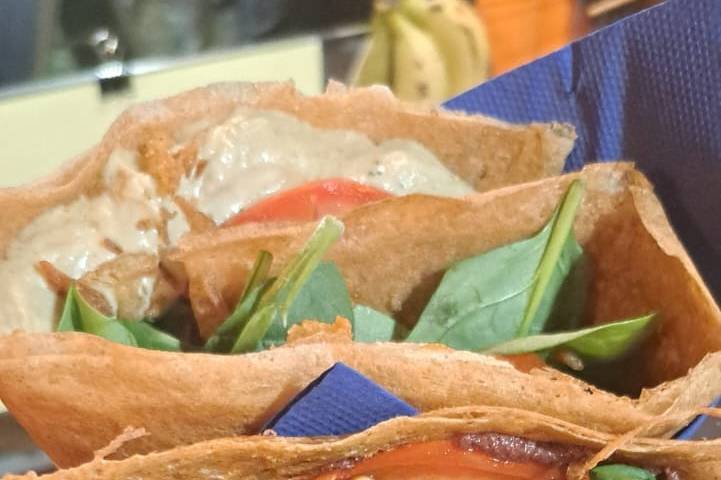 Creps saladas