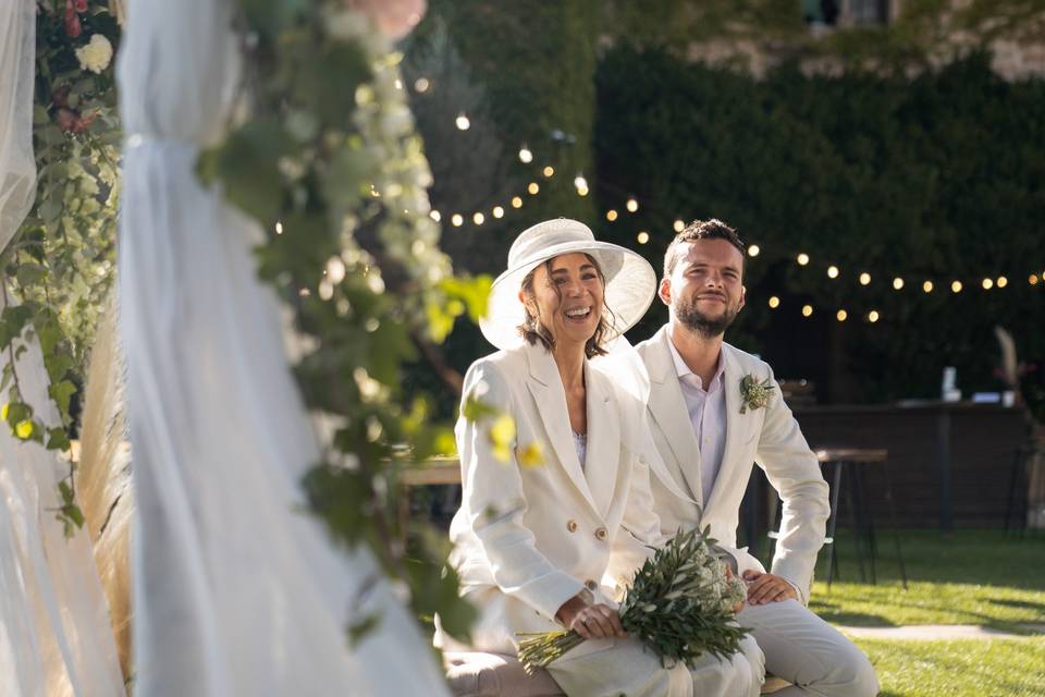 Fotografía de boda natural