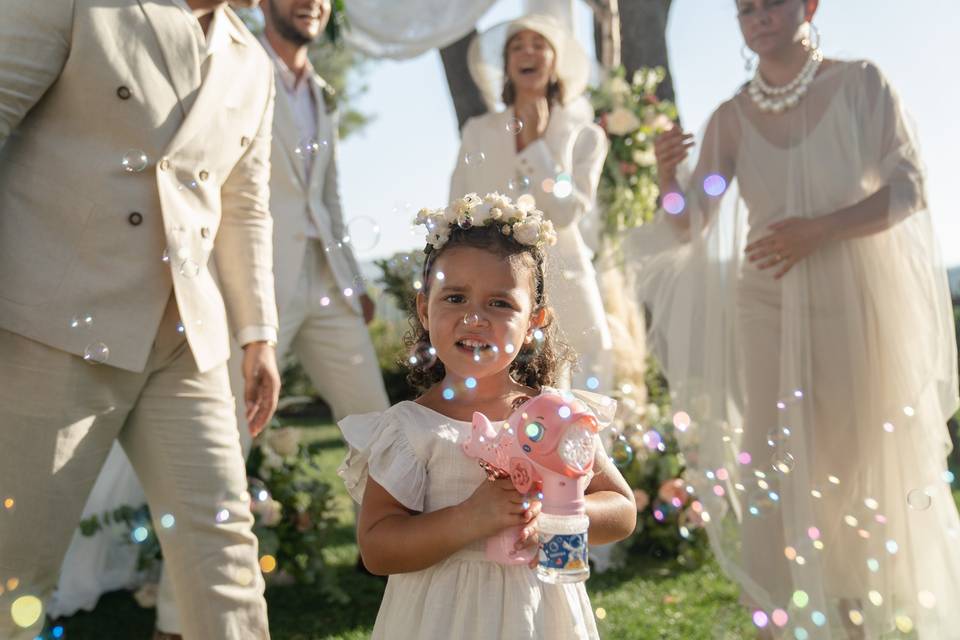 Fotografía de boda natural