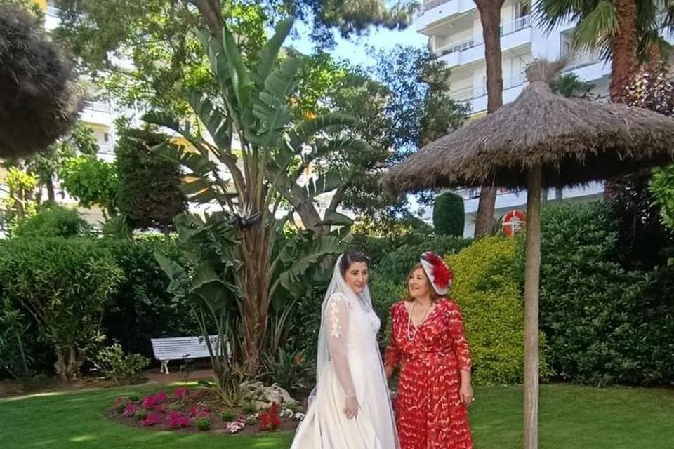 La novia y la madrina