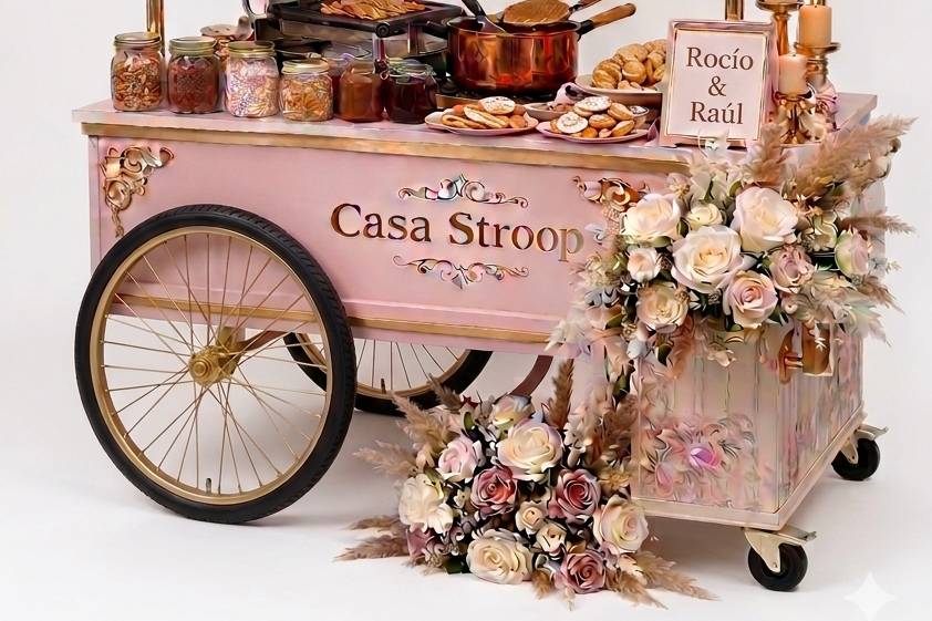 CARRITO DECORADO Y VINILADO