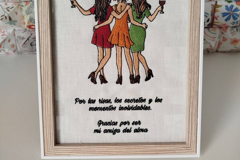 Cuadros bordados