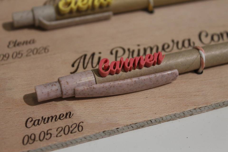 Madera y metacrilato