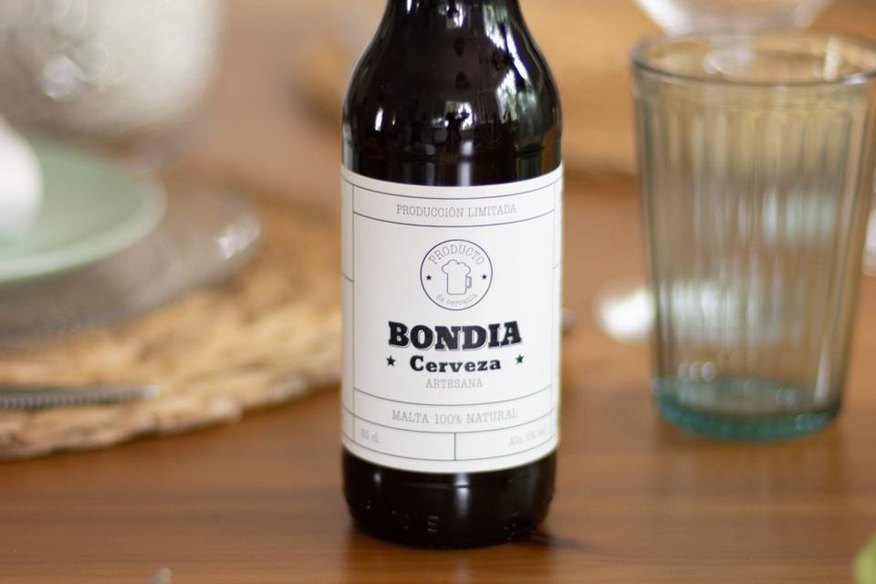 Cerveza Bondia Lager 33cl