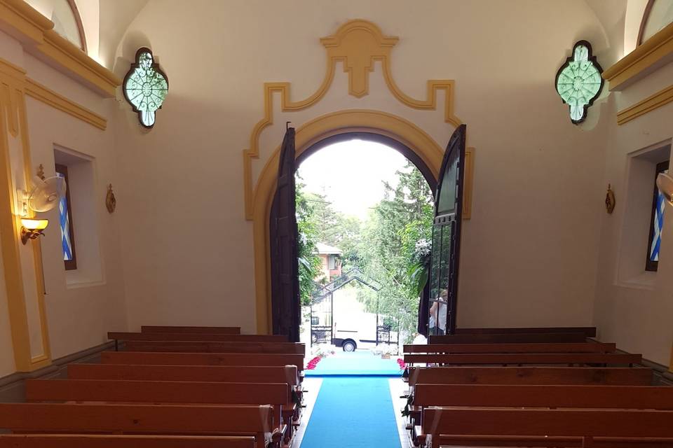 Interior Ermita de La Alberca