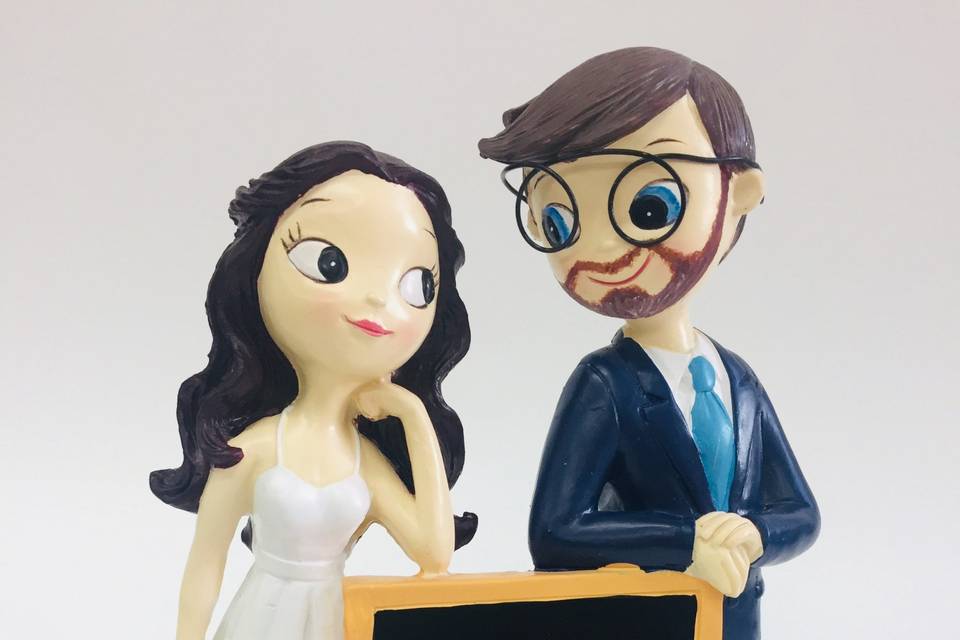 Figura de novios personalizada