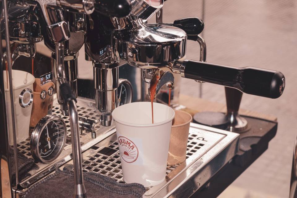 Shot de café