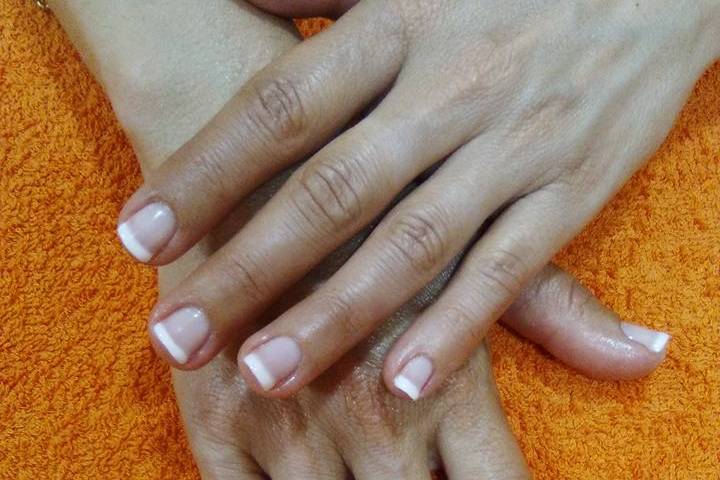 Manicura francesa